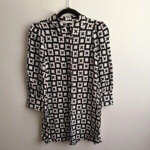 Zara mini shirt dress sz xs